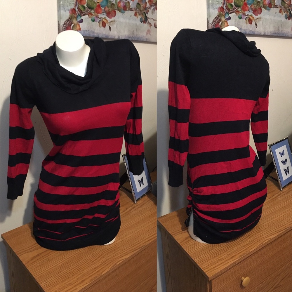 Striped Sweater Dress